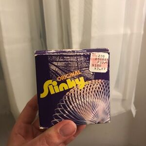 Vintage Original S L I N K Y toy with box
